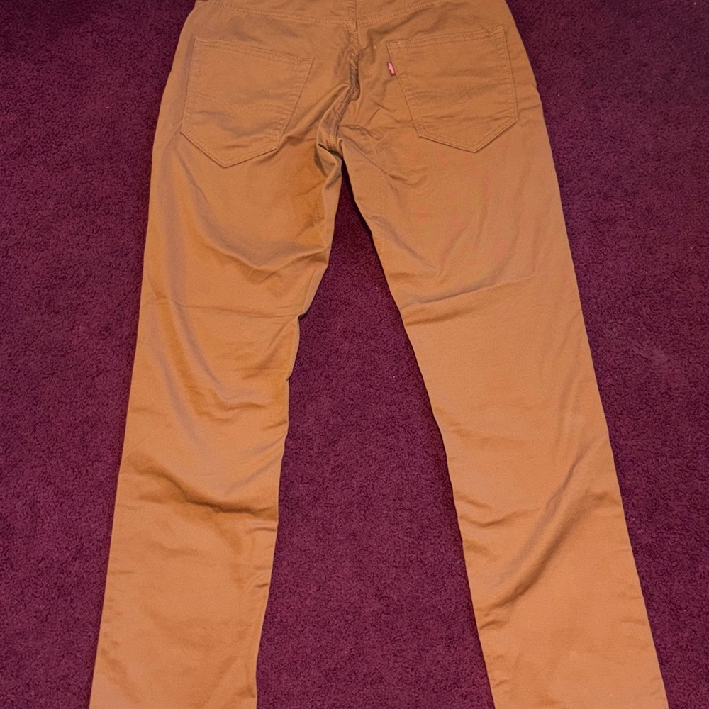 Levi's Men's Straight Jeans in Tan